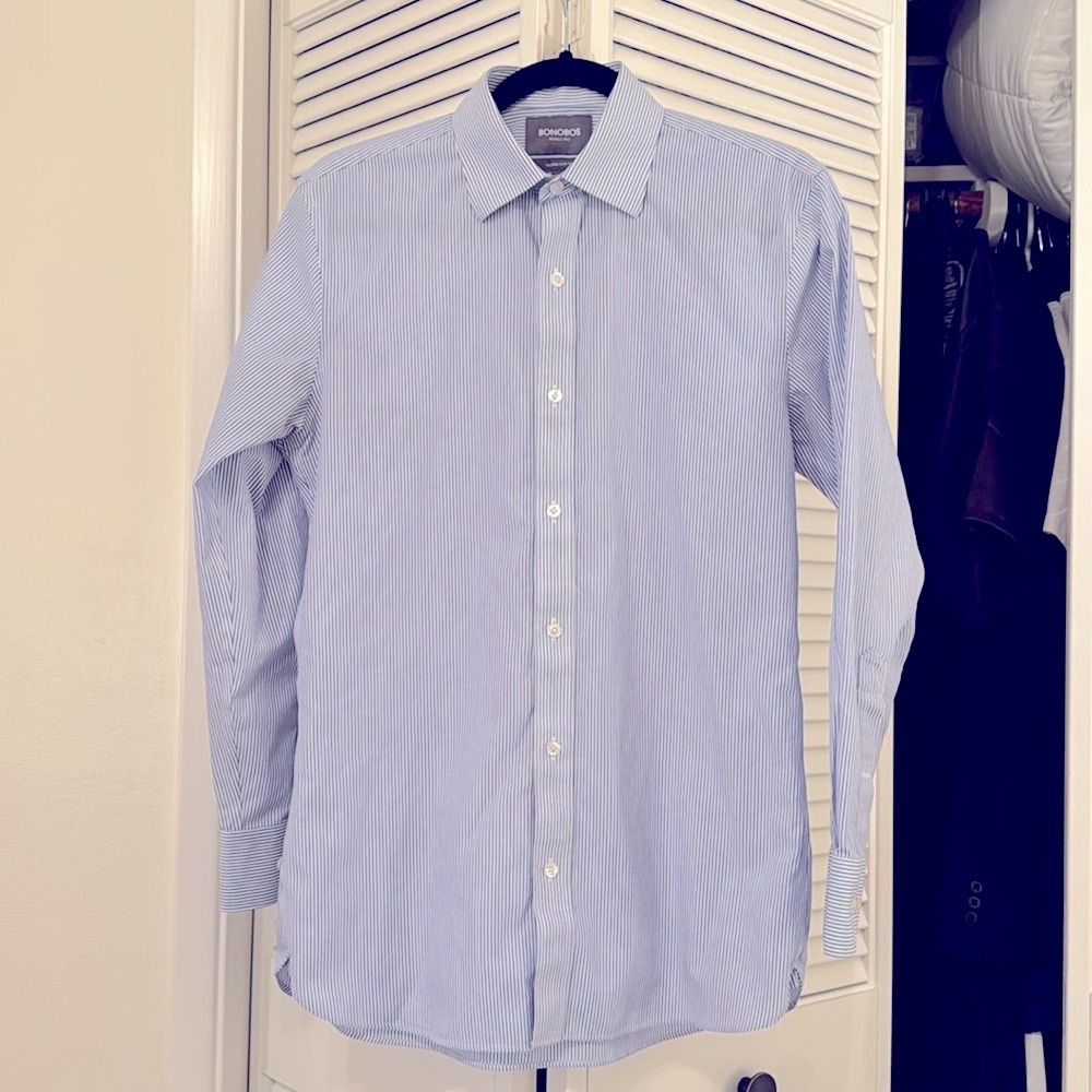Wrinkle Free Dress Shirt - Tailored Slim Fit - Bonobos